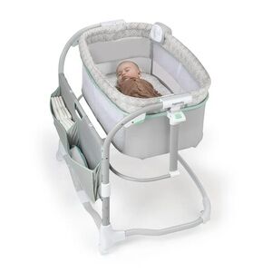 Ingenuity Cozy Gray Baby Bassinet